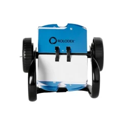 Rolodex Mini Classic Rotary Card File, 1 3/4" x 3 1/4", 250 Cards, Black