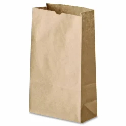 Ross & Wallace Paper Products Grocery Paper Bags, 5# Size, 35# Basis Weight, 5.25