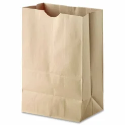 Ross & Wallace Paper Products Grocery Paper Bags, 1/6 BBL Size, 57# Basis Weight, 12