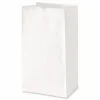 Ross & Wallace Paper Products Grocery Paper Bags, 16# Size, 40# Basis Weight, 7.75" x 4.75" x 16", White, 500/Bundle