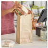 Ross & Wallace Paper Products Grocery Paper Bags, 12# Size, 40# Basis Weight, 7" x 4.38" x 13.75", Kraft, 1,000/Bundle