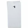 Ross & Wallace Paper Products Grocery Paper Bags, 1# Size, 30# Basis Weight, 3.5" x 2.25" x 6.63", White, 500/Bundle