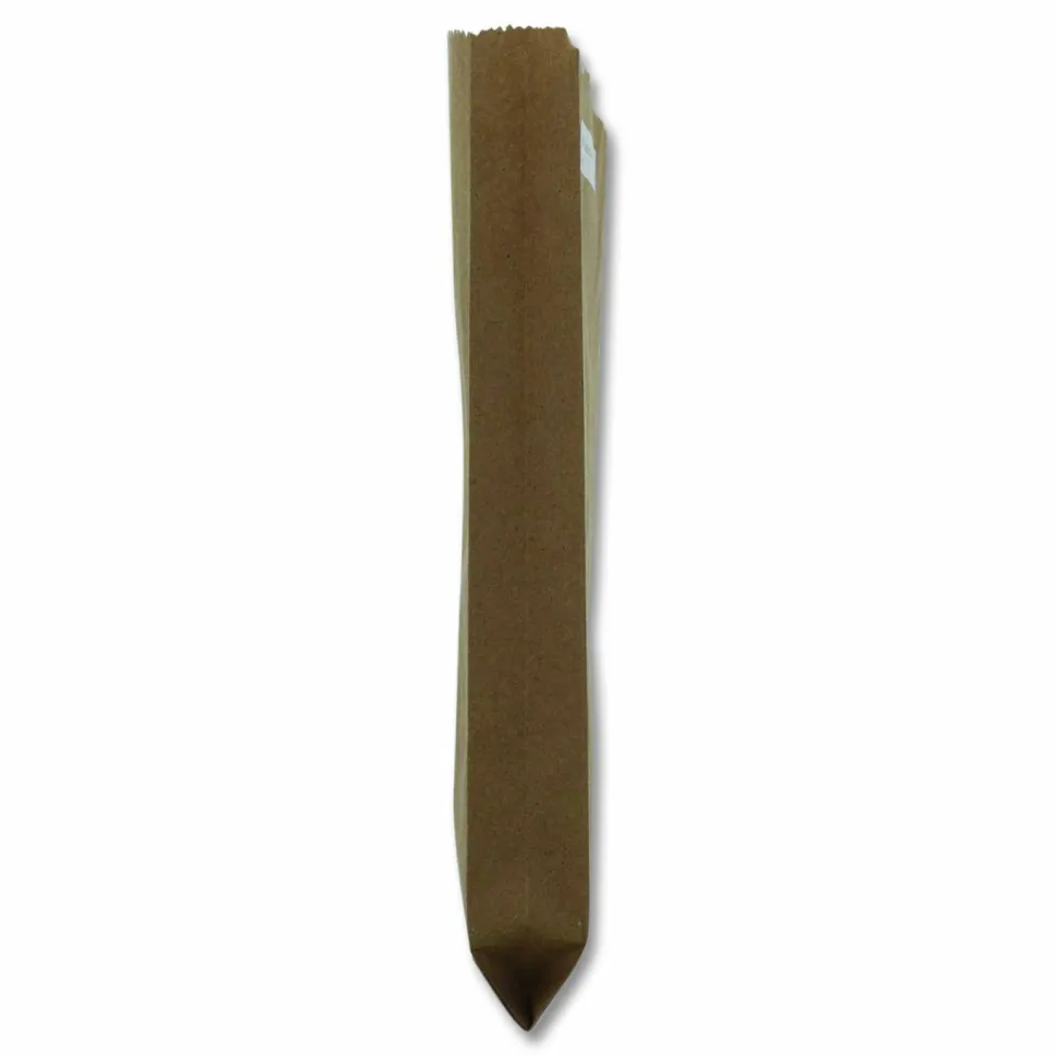 Ross & Wallace Paper Products Grocery Paper Bags, Liquor Pint Size, 35# Basis Weight, 4 x 2.5 x 11.5, Brown, 500/Bundle