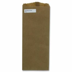 Ross & Wallace Paper Products Grocery Paper Bags, Liquor Pint Size, 35# Basis Weight, 4 x 2.5 x 11.5, Brown, 500/Bundle