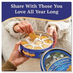 Royal Dansk Cookies, Danish Butter, 12oz Tin