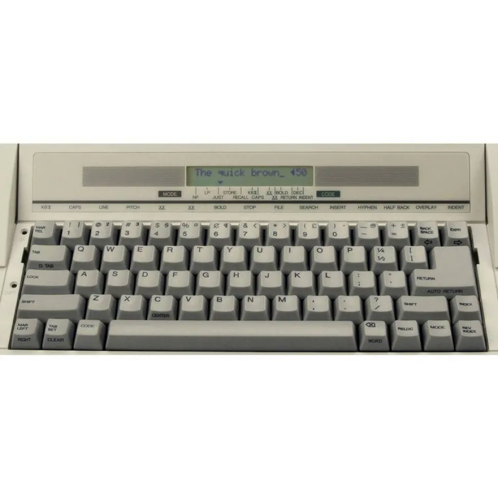 Royal Portable Electronic Typewriter With Memory an Display