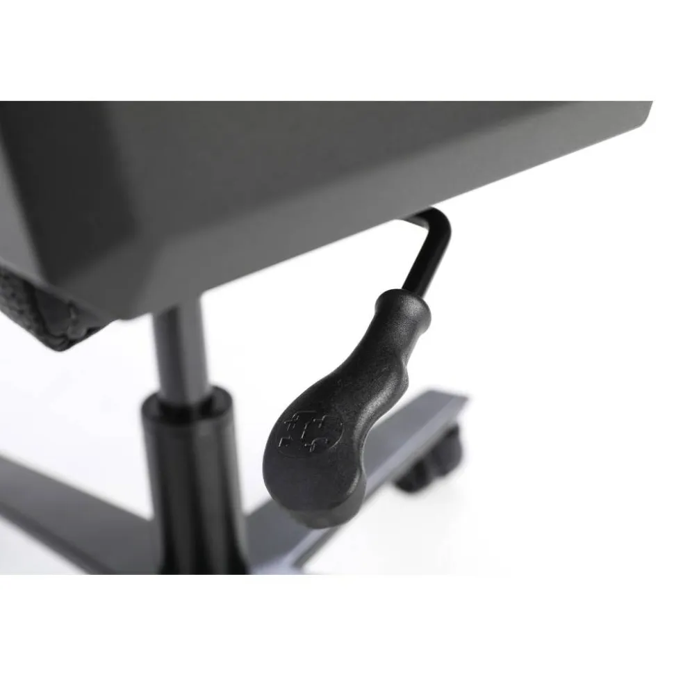 RS Gaming Vertex Ergonomic Faux Leather High-Back Gaming Office Chair, Black, BIFMA Compliant