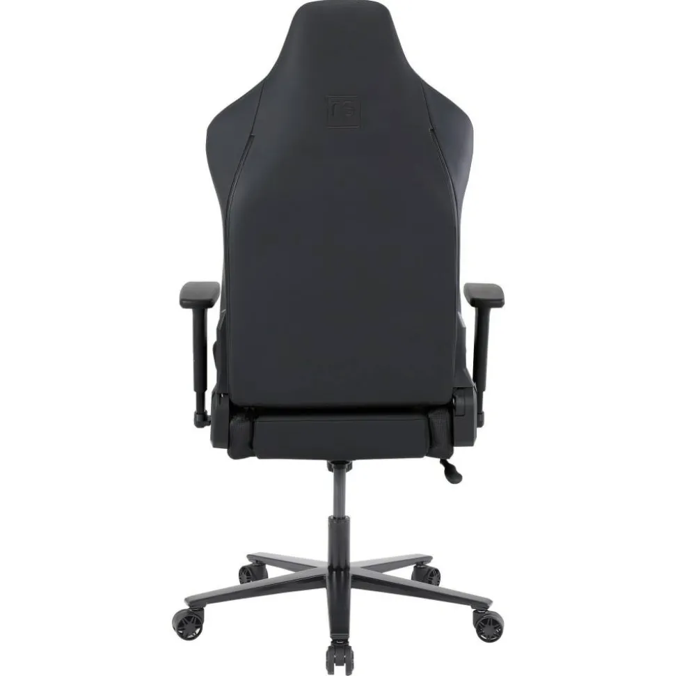 RS Gaming Vertex Ergonomic Faux Leather High-Back Gaming Office Chair, Black, BIFMA Compliant