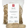 Rubber Bands, #54, Assorted Sizes, Crepe, 1/4 Lb. Bag
