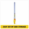 Rubbermaid 3-Sided Wet Floor Safety Cone, 30" x 21" x 21", Yellow