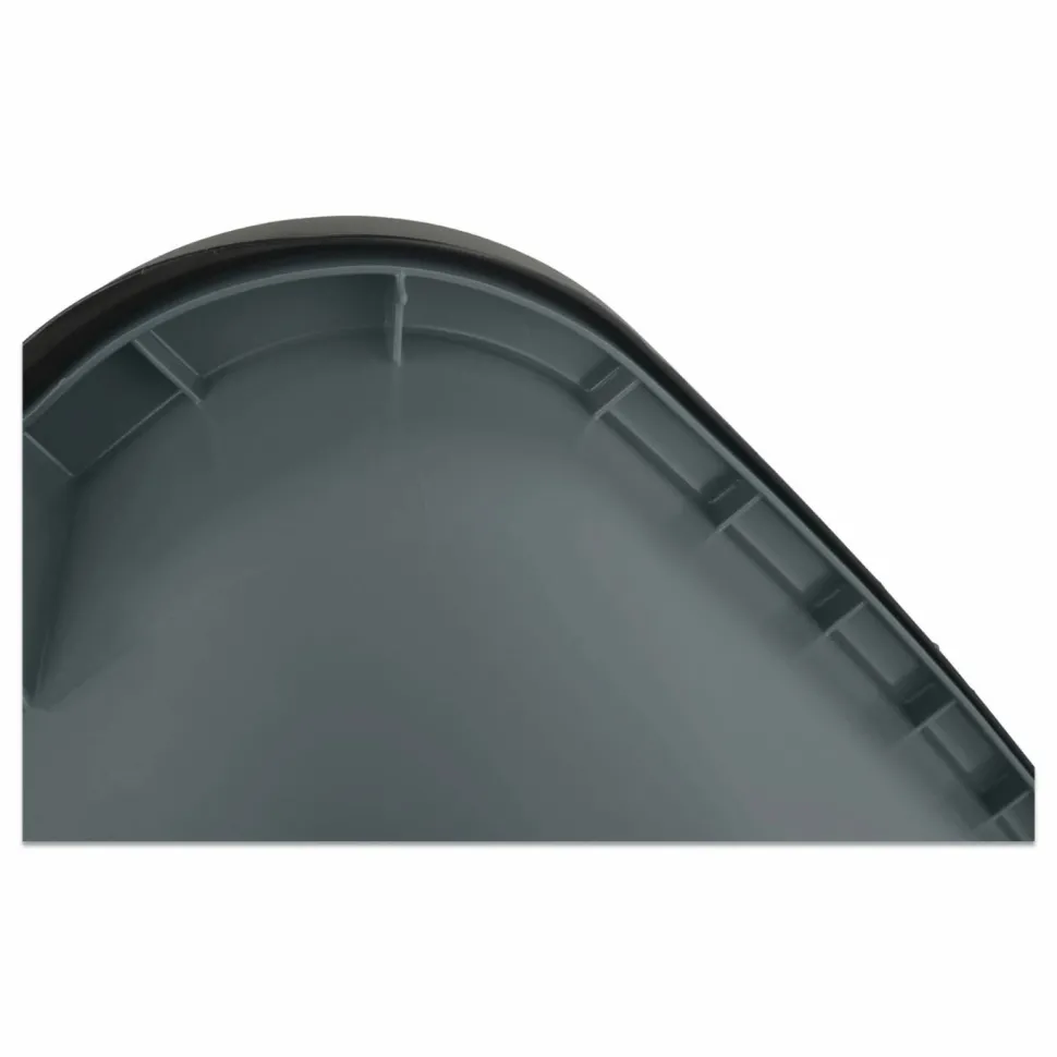 Rubbermaid Brute Big Wheel Container, 50 Gallons, Gray
