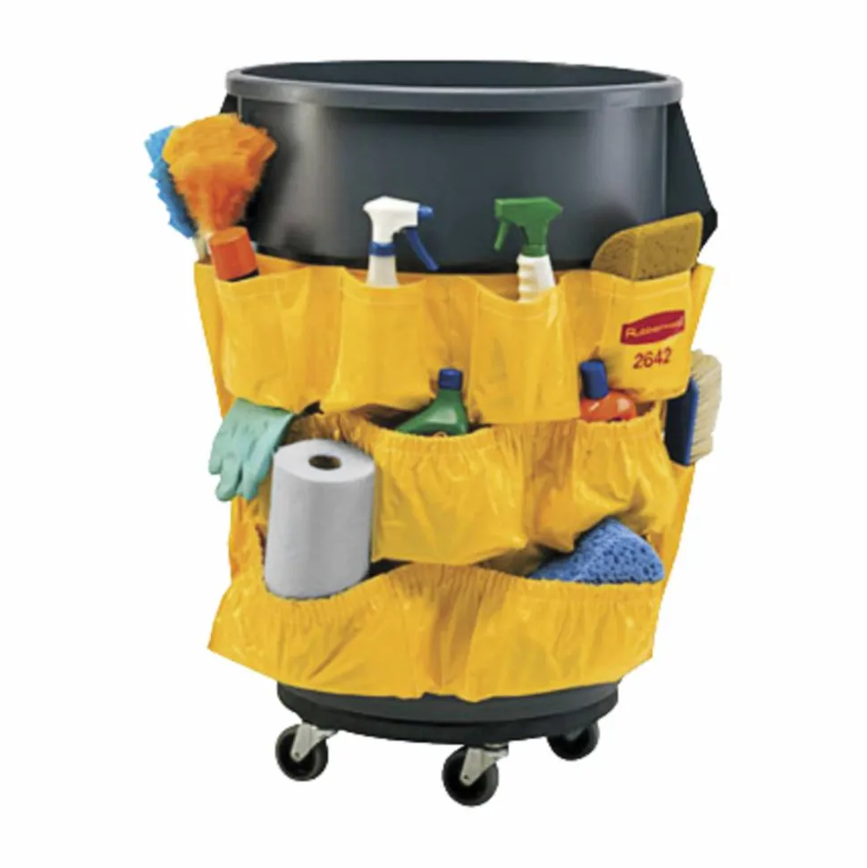 Rubbermaid Brute Caddy Bag, 20 1/2"H x 20"W, Yellow