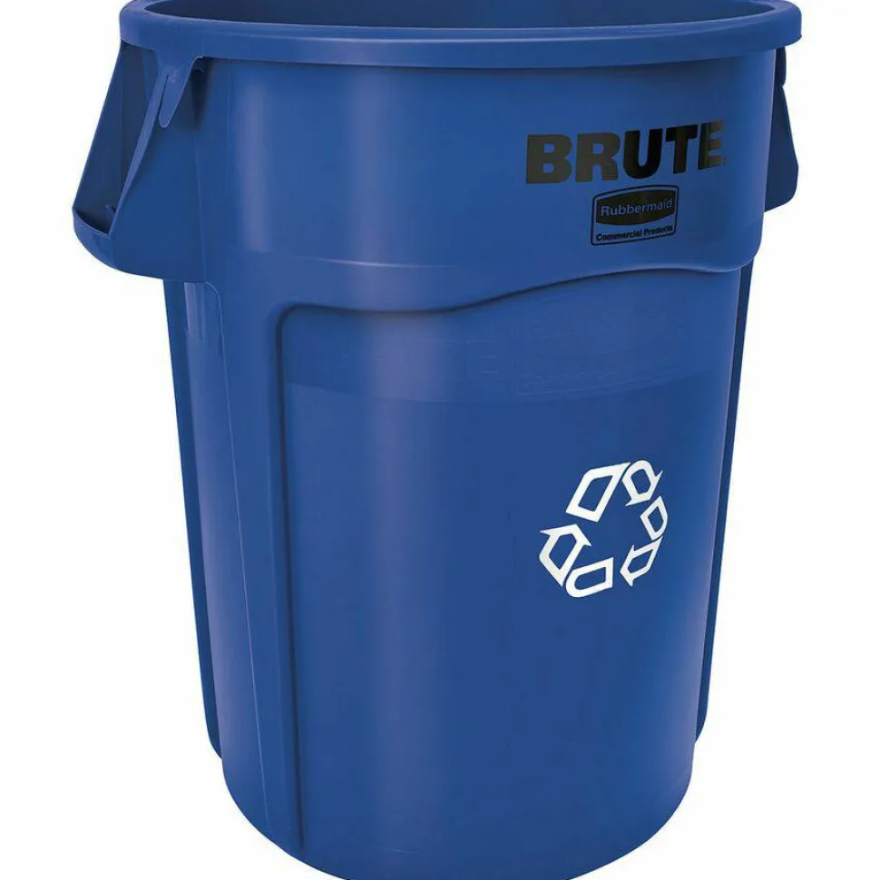 Rubbermaid Commercial Brute 44-Gallon Vented Recycling Containers