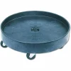 Rubbermaid Commercial Brute Container Universal Drum Dolly, 500 lb Capacity, 24.38 x 7.13, Black