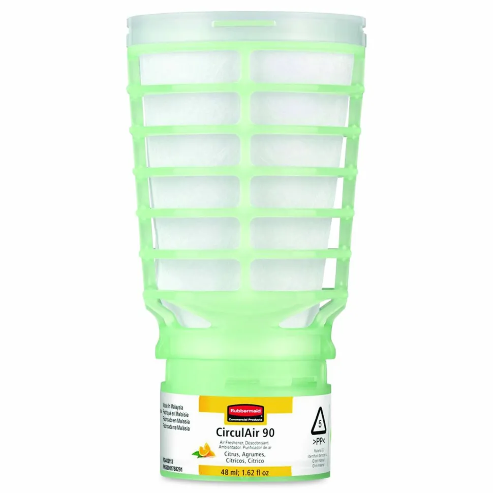 Rubbermaid Commercial CirculAir 90 Passive Air Care Refill, Citrus, 1.62 oz