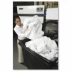 Rubbermaid Commercial Cube Truck, 12 cu ft, 400 lb Capacity, Medium-Density Polyethylene/Metal Frame, Black