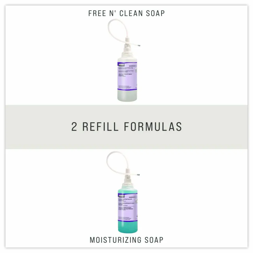 Rubbermaid Commercial Enriched Moisturizing Foam Hand Soap Refill, Citrus Scent, 800 mL, 4/Carton
