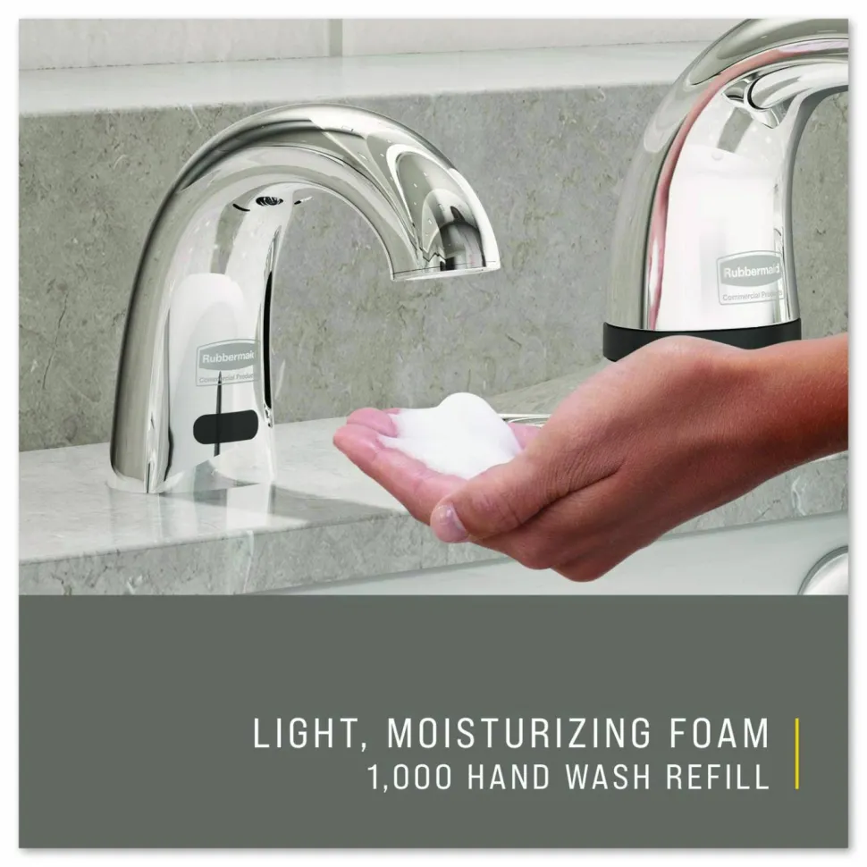 Rubbermaid Commercial Enriched Moisturizing Foam Hand Soap Refill, Citrus Scent, 800 mL, 4/Carton