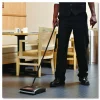 Rubbermaid Commercial Floor and Carpet Sweeper, 44" Handle, Black/Gray