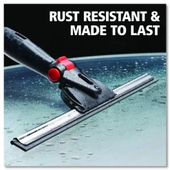 Rubbermaid Commercial Glass/Window Cleaning Squeegee Replacement Blade, 18" Wide Blade, 5/Pack