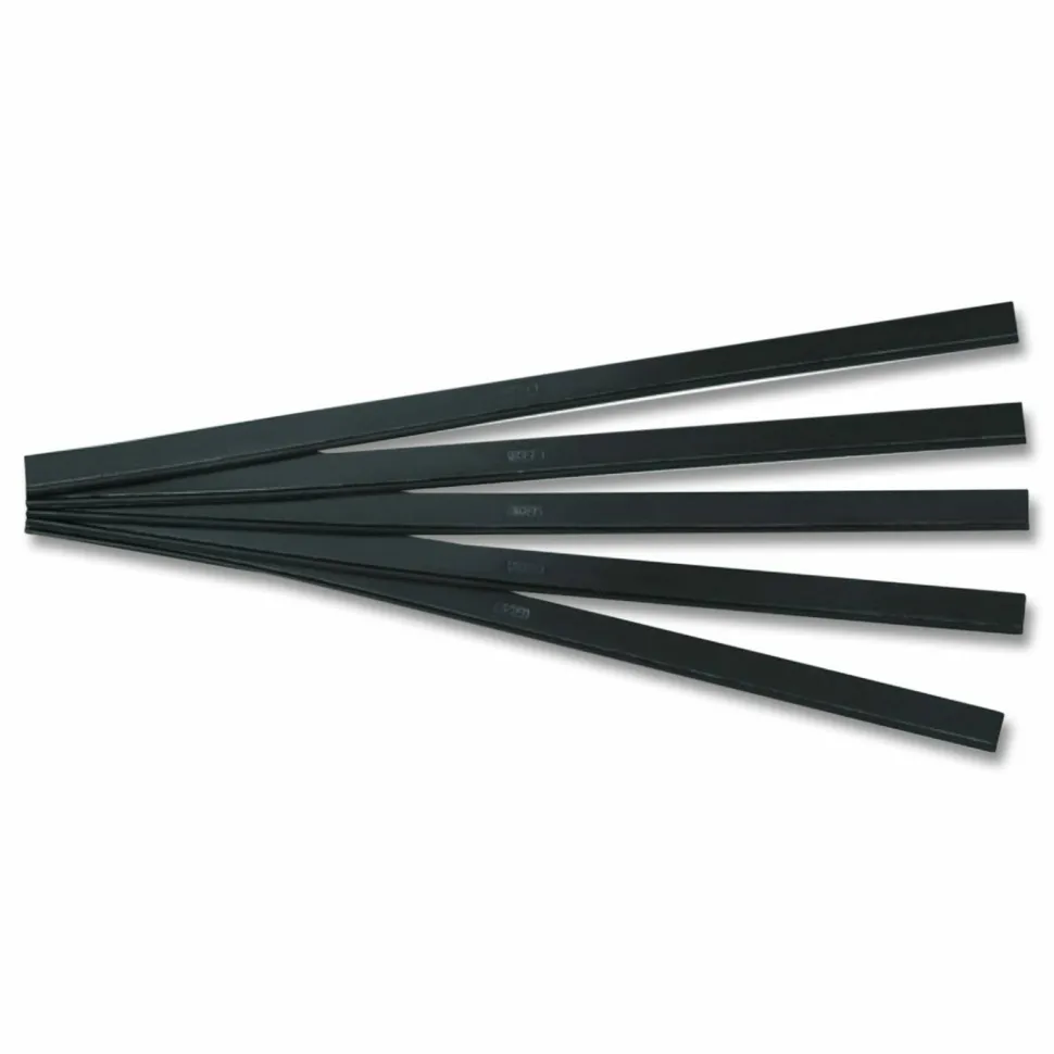 Rubbermaid Commercial Glass/Window Cleaning Squeegee Replacement Blade, 18" Wide Blade, 5/Pack