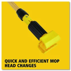 Rubbermaid Commercial Gripper Hardwood Mop Handle, 1.13
