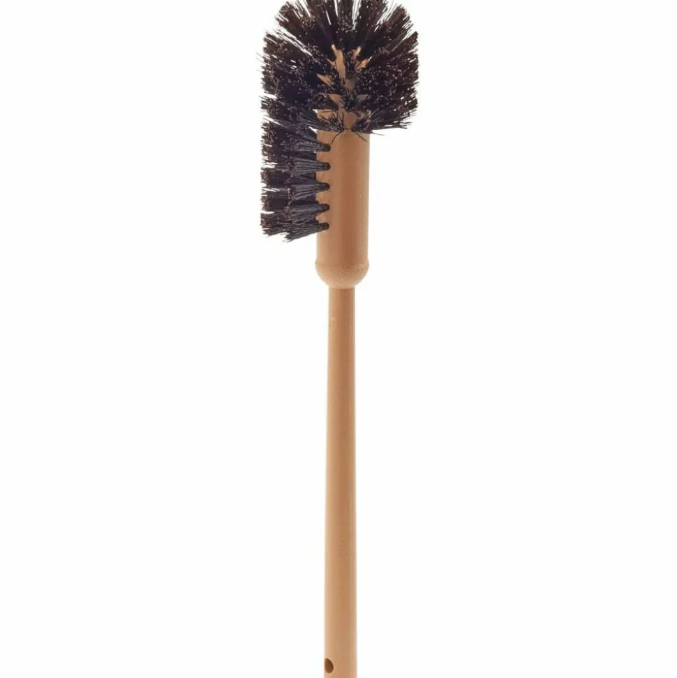 Rubbermaid Commercial 17" Handle Toilet Bowl Brush - 1.50" Synthetic Polypropylene Bristle - 17" Handle - 632000BRN