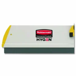 Rubbermaid Commercial HYGEN HYGEN Quick Connect Single-Sided Frame, Squeegee, 24 x 4.5, Aluminum, Yellow