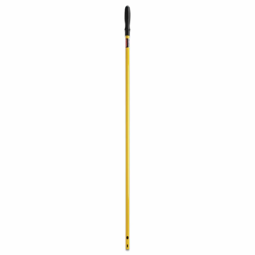 Rubbermaid Commercial HYGEN HYGEN Quick-Connect Handle, 58", Yellow