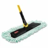 Rubbermaid Commercial HYGEN HYGEN Dust Mop Heads With Fringe, Green, 48", Microfiber