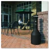 Rubbermaid Commercial Infinity Traditional Smoking Receptacle, 4.1 gal, 13 dia x 39h High, Black