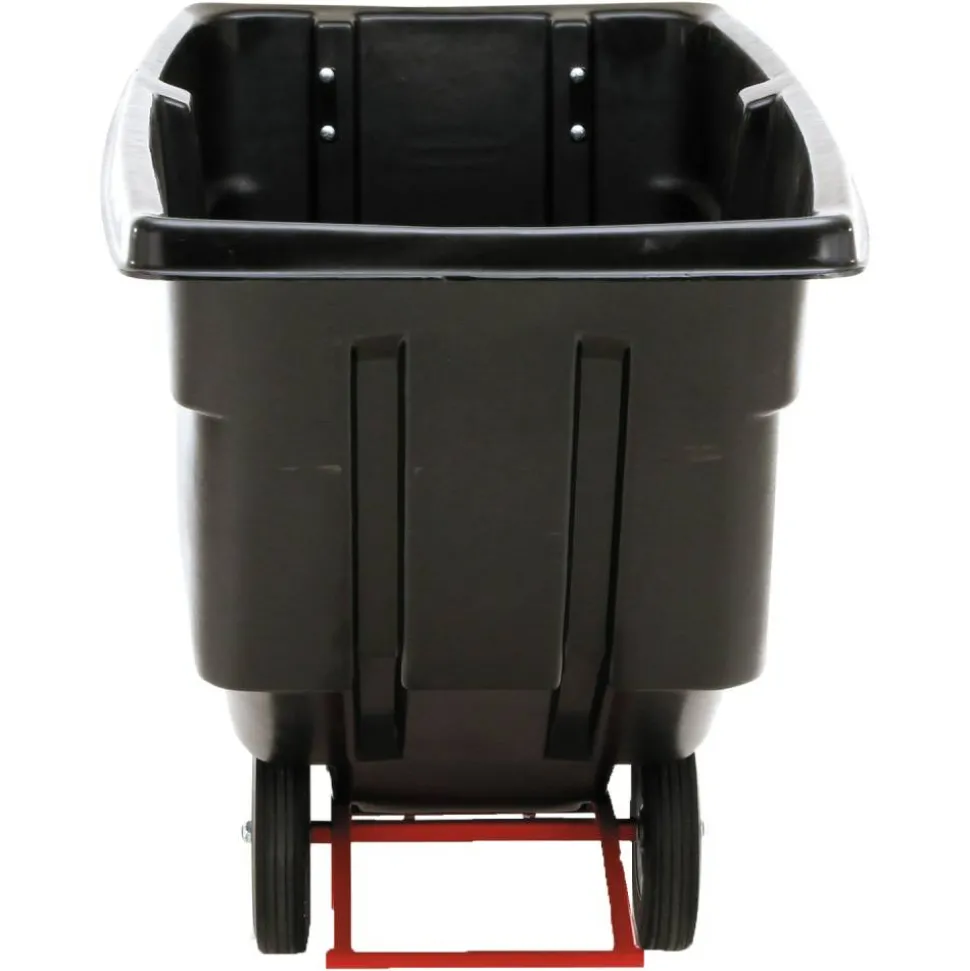 Rubbermaid Commercial 850lb Capacity Utility Tilt Truck, 850 lb Capacity, 33.50"W x 72.20"D x 43.80"H, Black
