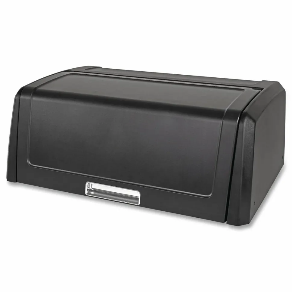 Rubbermaid Commercial Locking Security Hood for Housekeeping Carts, Plastic, Black