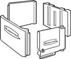 Rubbermaid Commercial Locking Cabinet, For Rubbermaid Commercial Cleaning Carts, Yellow