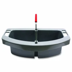 Rubbermaid Commercial Maid Caddy, Two Compartments, 16 x 9 x 5, Gray