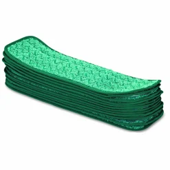 Rubbermaid Commercial Microfiber Dust Pad, 18.5 x 5.5, Green