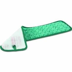 Rubbermaid Commercial Microfiber Dust Pad, 18.5 x 5.5, Green