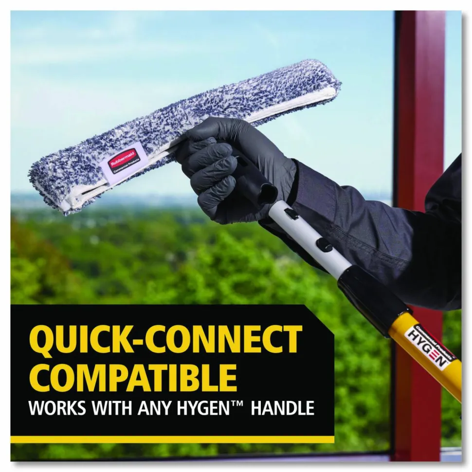 Rubbermaid Commercial Microfiber Glass/Window Cleaning Washer, 10" Wide Blade