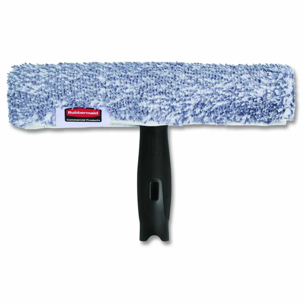 Rubbermaid Commercial Microfiber Glass/Window Cleaning Washer, 10" Wide Blade