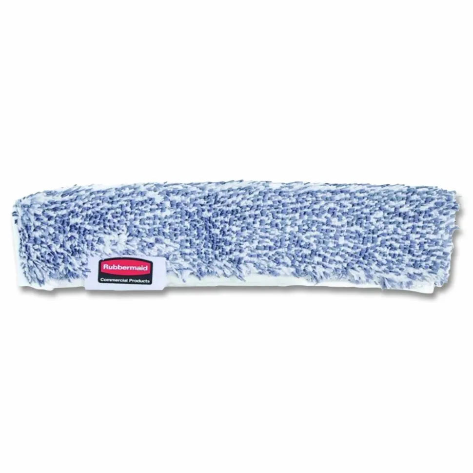 Rubbermaid Commercial Microfiber Glass/Window Cleaning Washer Sleeve, 10" Wide Blade