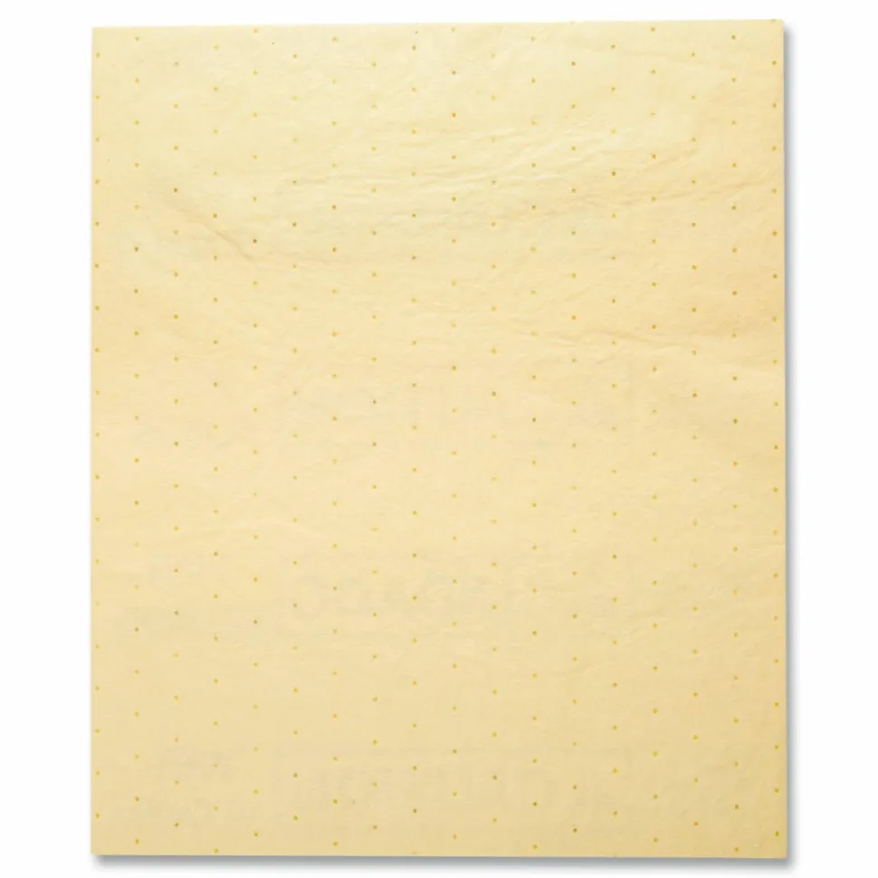 Rubbermaid Commercial Over-the-Spill Pad, Caution Wet Floor, 16 oz, 16.5 x 20, 22 Sheets/Pad