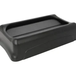 Rubbermaid Commercial Slim Jim Swing Lid, Black