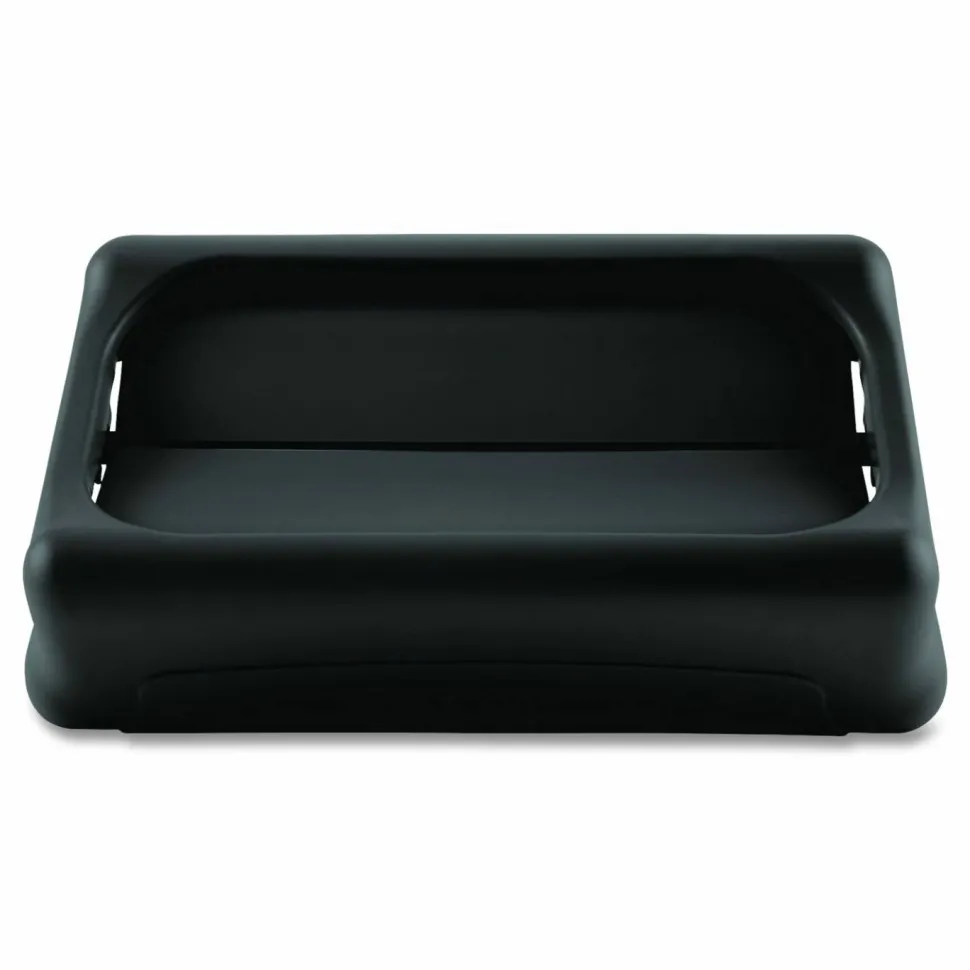 Rubbermaid Commercial Slim Jim Swing Lid, Black