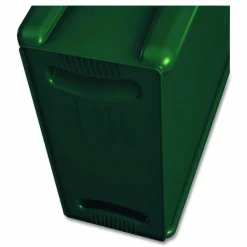 Rubbermaid Commercial Slim Jim Waste Receptacle, 23 Gallons, Green