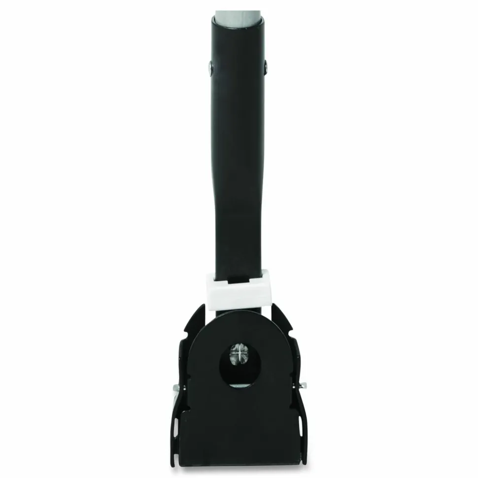 Rubbermaid Commercial Snap-On Fiberglass Dust Mop Handle, 1" dia x 60", Gray/Black