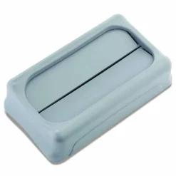 Rubbermaid Commercial Swing Lid for Slim Jim Waste Container, Gray