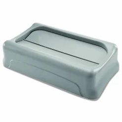 Rubbermaid Commercial Swing Lid for Slim Jim Waste Container, Gray