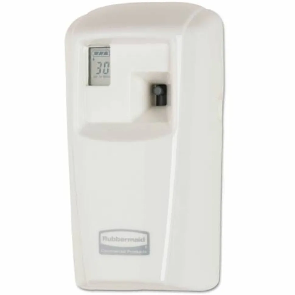 Rubbermaid Commercial TC Microburst Odor Control System 3000 LCD, 3.25 x 4.33 x 6.6, White