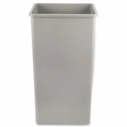Rubbermaid Commercial Untouchable Square Container - 50 gal Capacity - Square - Crack Resistant, Durable, Compact, Rugged - 3959GRA