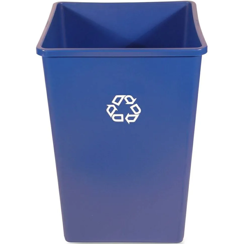 Rubbermaid Commercial Untouchable Square Recycling Container